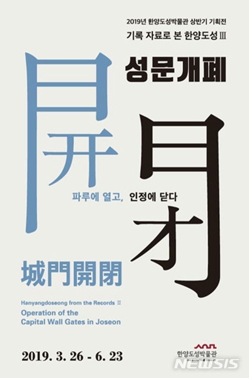서울역사박물관, 한양도성 성문개폐(城門開閉) 기획전 개최 