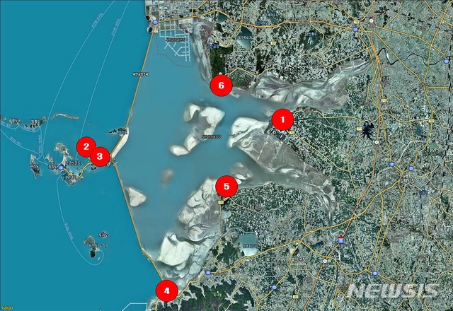 새만금 변화 모습 확인할 수 있는 14개 지점 선정 