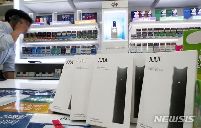 액상형 전자담배 쥴(JULL), 국내 정식 출시