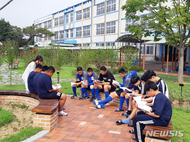 구미시, 도개고·신평초등학교에 명상숲 조성