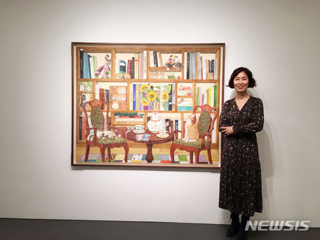 한국화가 이정은 매일 매일 늘 그림을 그리고 싶어요