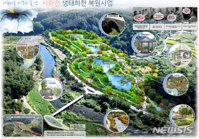 옥천 서화천 생태하천 복원사업, 자연환경대상 수상