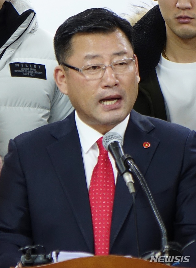 김영진 전 제주관광협회장, 국회의원 출마 선언