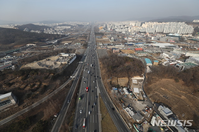 양방향 원활한 신갈 분기점