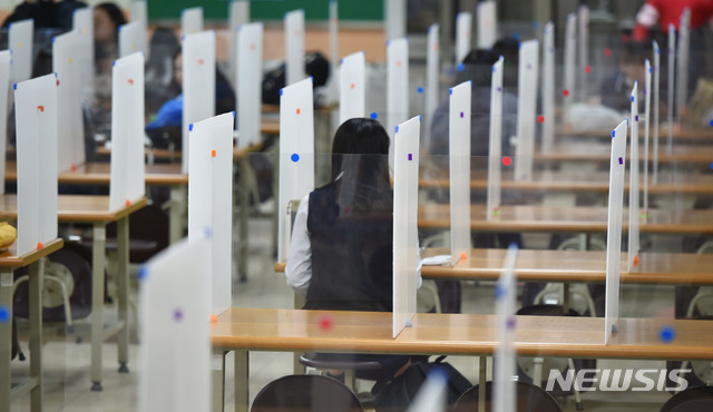 낯선 급식실 풍경