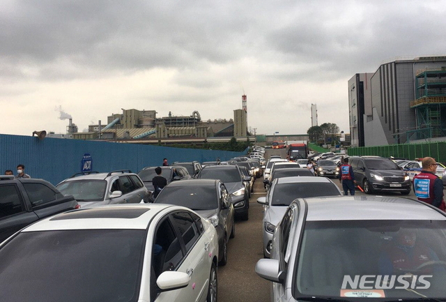 울산플랜트건설노조, 페인트 분진 피해 보상 촉구