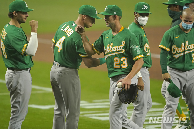 MLB 오클랜드, 7년 만에 AL 서부지구 우승