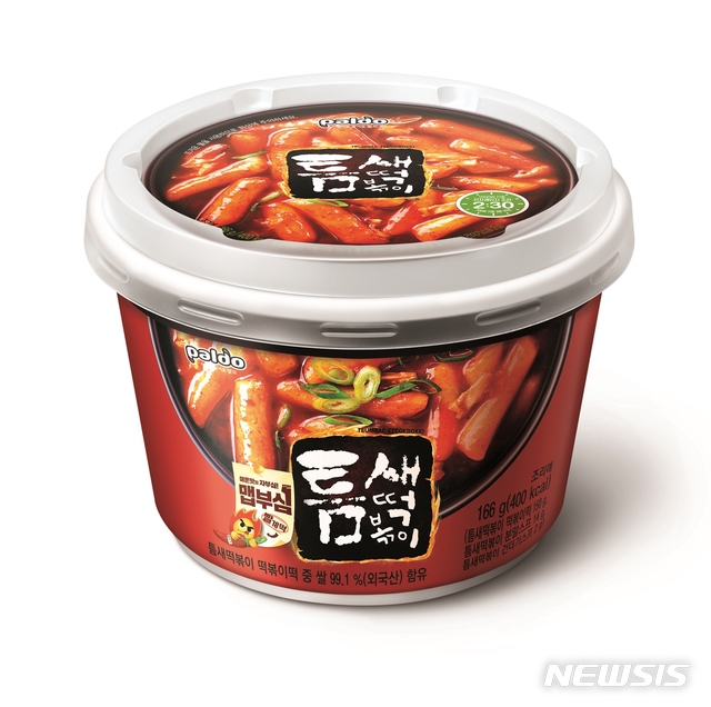 팔도, 틈새라면과 떡볶이의 만남...틈새떡볶이 출시