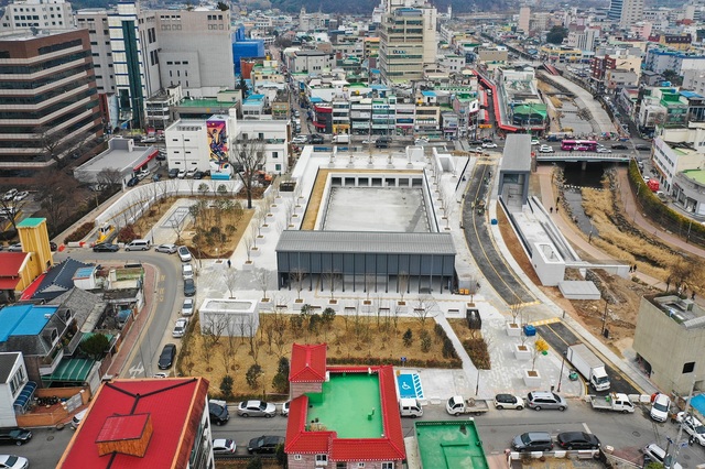 순천부 읍성 남문터 광장 시민에게 개방
