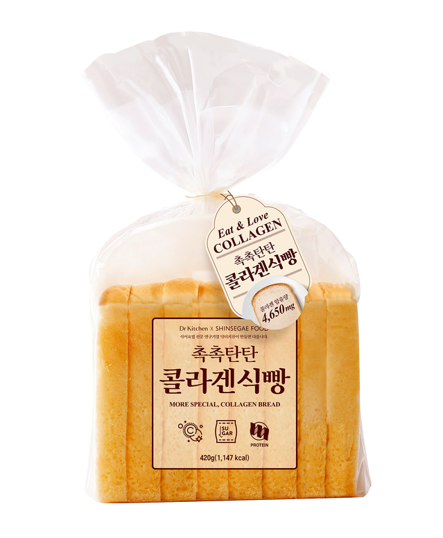 식사대용 건강빵···신세계푸드 콜라겐 식빵 출시