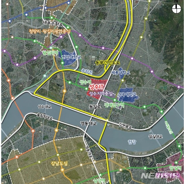 성동구, IT산업·유통개발진흥지구 지구단위계획 통과