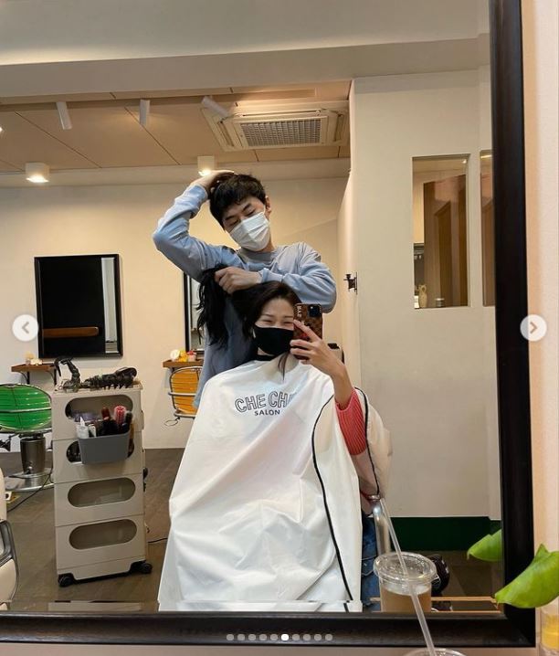 전진, 류이서 전용 헤어숍 차린 줄…살롱 지니쌤