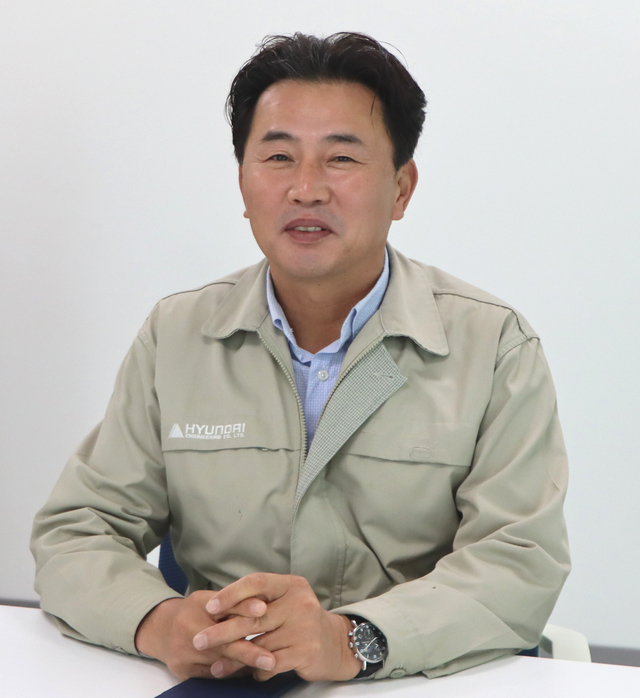 조철호 현대엔지니어링 소장 광주글로벌모터스 건설은 평생 보람