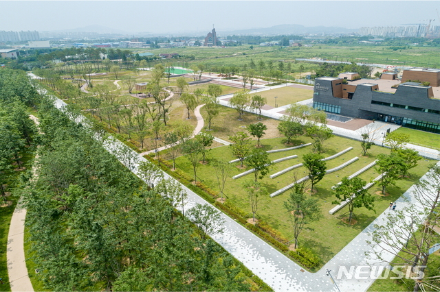 수원 글빛누리공원, 대한민국 조경대상 장관상 수상