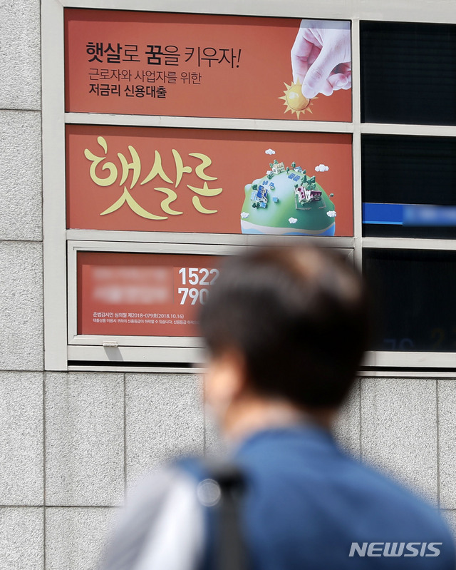 신용 대출 개인 한도, 연소득 수준으로 축소