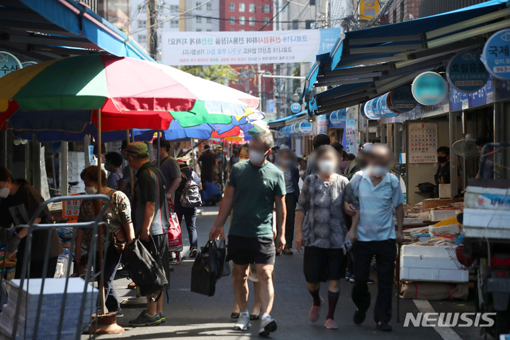 활기 되찾은 청량리수산시장