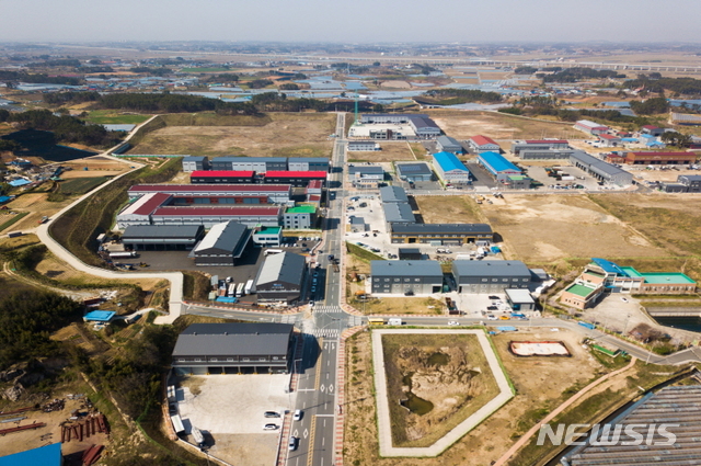 김제 백구 일반산업단지 진입도로 개설공사 본격화
