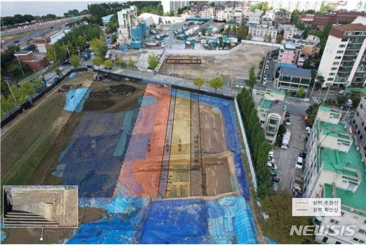 삼표산업 풍납공장 땅에서 풍납토성 서성벽 확인