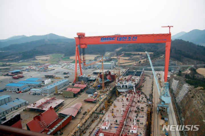 대한조선, 7200TEU 컨테이너선 4척 수주…선종 다변화 이뤄
