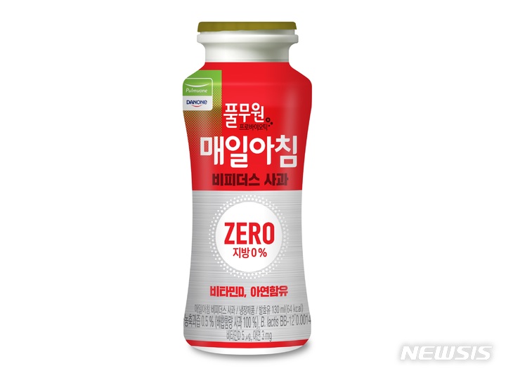 풀무원녹즙, 매일아침 비피더스 사과 출시