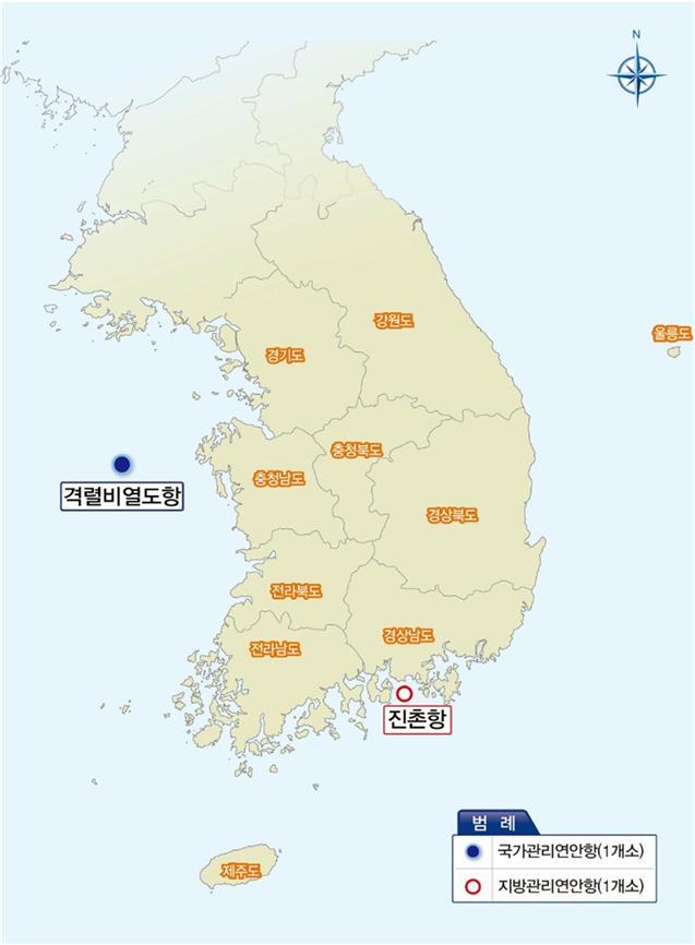‘서해의 독도’ 충남 최서단 격렬비열도, 국가관리 연안항 지정