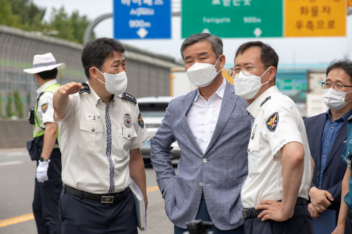 상습 정체 울산고속도로 장검IC 구간 교통체계 개선 추진