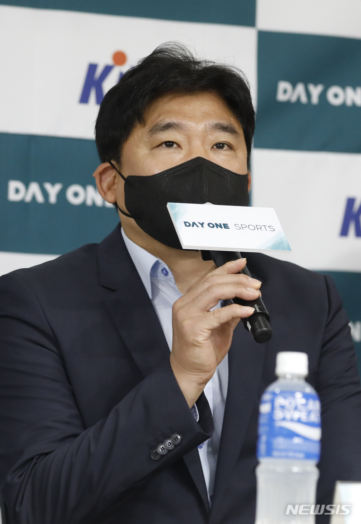 데이원 김승기 감독 3년 안에 우승 도전…첫 시즌은 성장