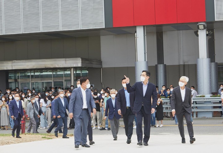 이재용 부회장, 삼성전자 기흥캠퍼스 R&D 단지 기공식 참석