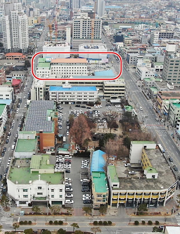 신청사 부지 무단점용 청주시, 청주병원 강제집행 신청