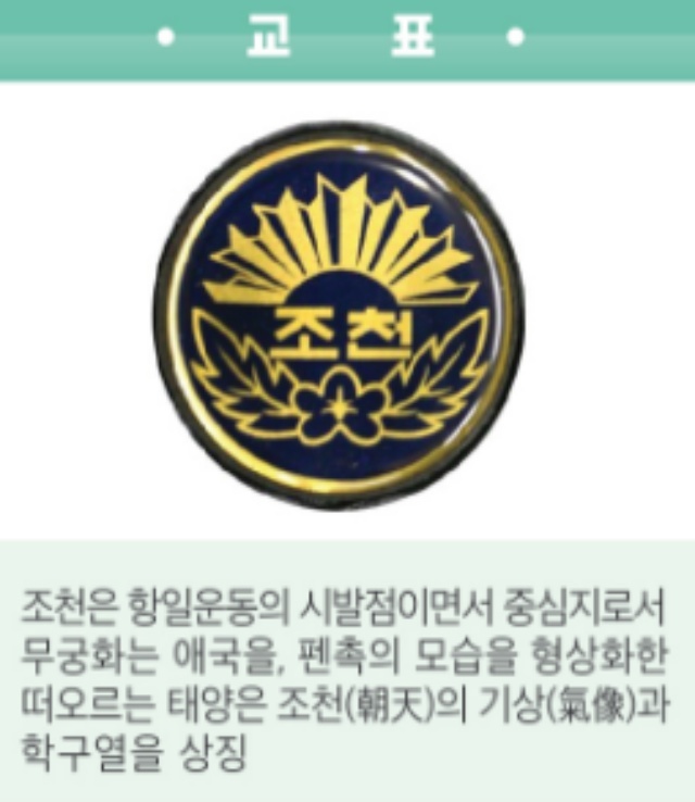제주 조천초 교기 문양 욱일기 연상?…도의회서 지적