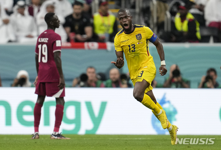 1호골 주인공은 김민재 전 동료 에콰도르 발렌시아…2호골까지(종합)