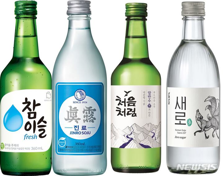 2대2로 격돌 하이트진로 vs 롯데, 3조 소주시장 점유율 경쟁