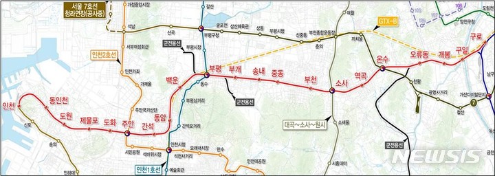 인천시, 경인전철 지하화 추진전략 수립용역 착수