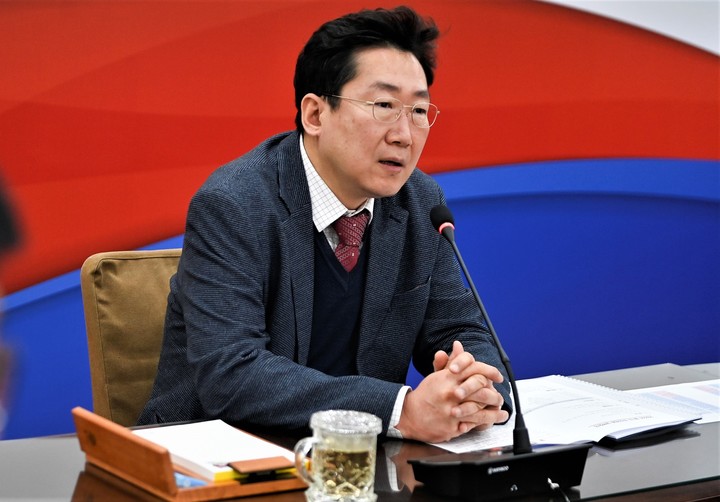원강수 원주시장, 원희룡 장관 만나 지역 현안 논의