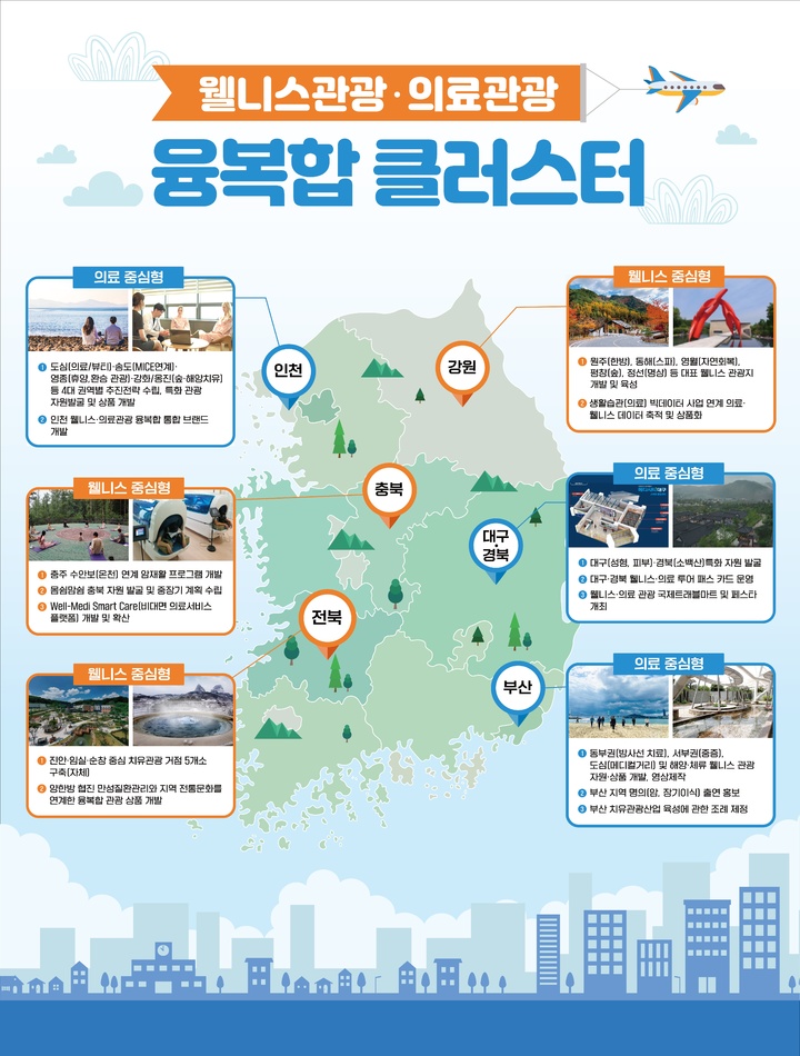 웰니스·의료관광 융·복합 클러스터 사업에 대구·경북 등 6곳