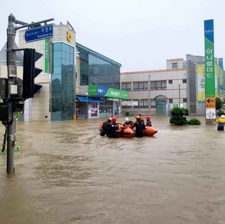 공주시 옥룡동서 물에 휩쓸린 남성 1명, 심정지로 발견