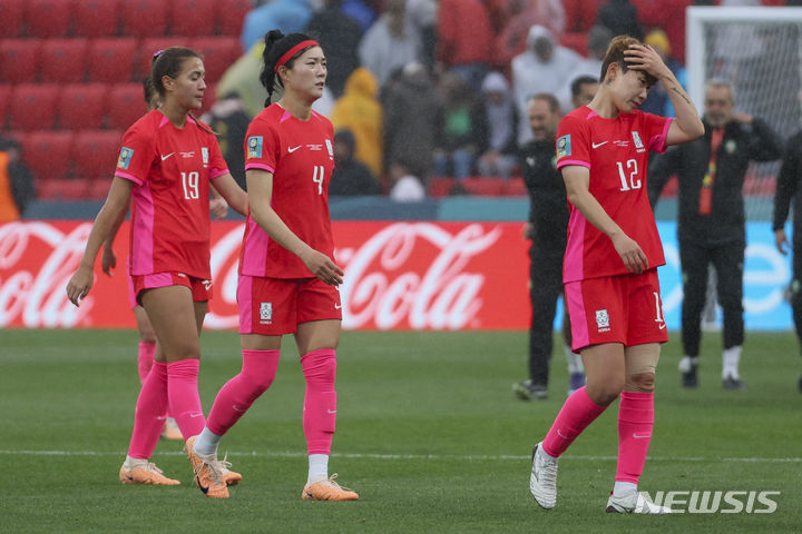 모로코에 패배한 대한민국 여자축구 대표팀