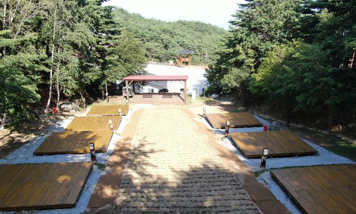 동해 조망 명품 국립칠보산자연휴양림 야영장 새단장 운영