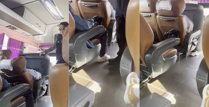 고성·반말·욕설…고속버스 민폐 영상 온라인 확산