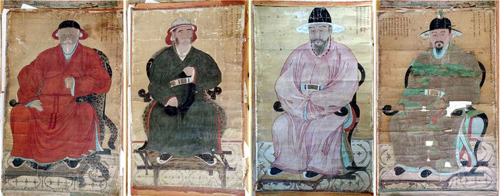 고려-조선 고흥 성산사 성주이씨 초상화 유형문화재 지정