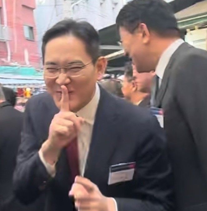 쉿, 신라호텔 계산 안 하고 튀기 이재용 밈 화제