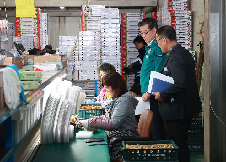 함양군수, 상림경관단지 조성 현장 찾아 소통 잰걸음