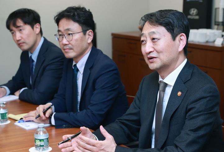 산업부, 우드로 윌슨 센터 회장 면담