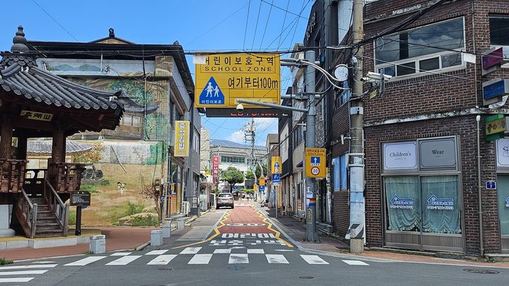 산청초 일원 전깃줄 사라진다…그린뉴딜 사업 추진