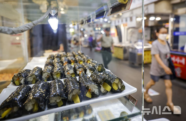 지난달 서울서 김밥·칼국수·비빔밥 가격 상승