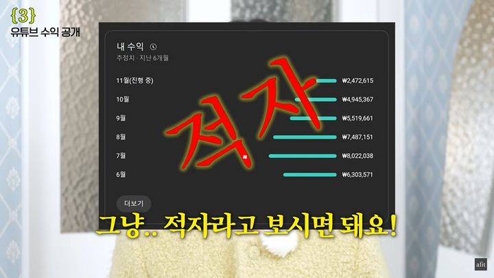 77만 유튜버는 얼마 벌까…공개한 月 수익은