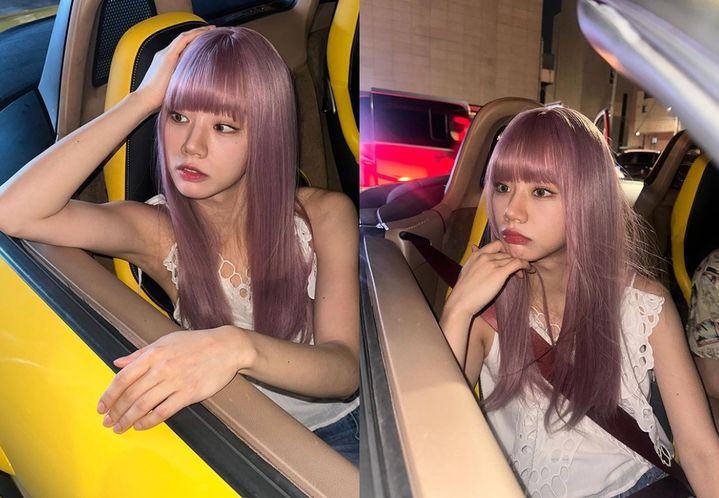 혜리, 핑크 헤어로 변신…바비인형 비주얼