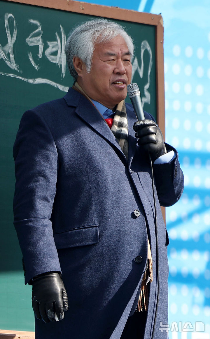 설교하는 전광훈 목사