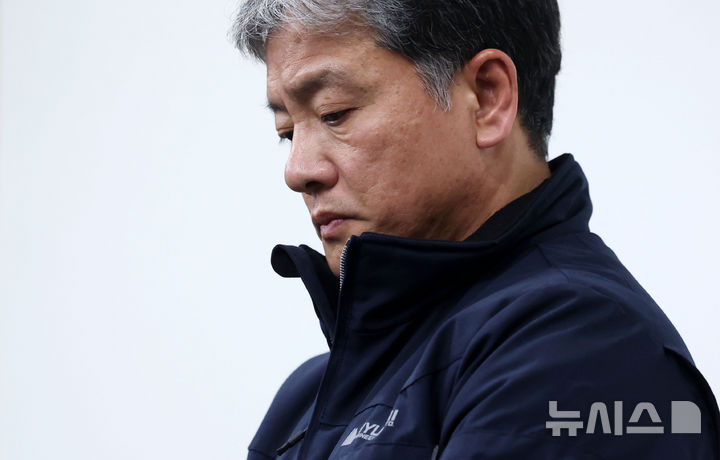 생각에 잠긴 주우정 현대엔지니어링 대표