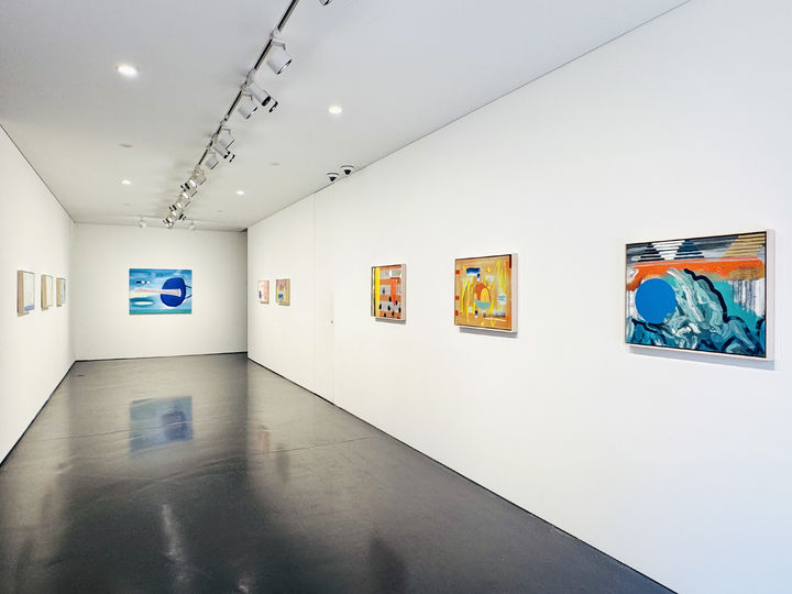 추상화는 자기 모습 없는 자화상…설원기 작품 설명展
